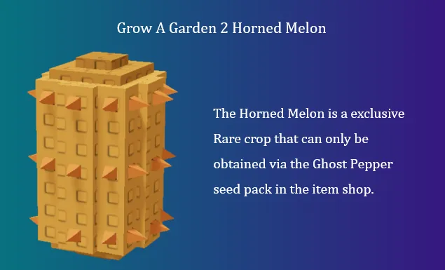 Grow A Garden 2 Horned Melon