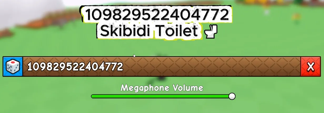 Grow A Garden 2 Megaphone Sound Id