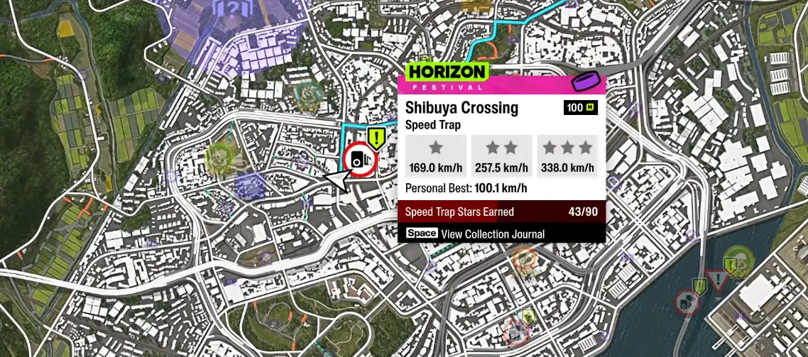 Forza Horizon 6 Shibuya Crossing Location