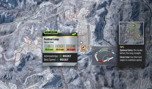 Forza Horizon 6 Festival Loop Speed Zone Guide