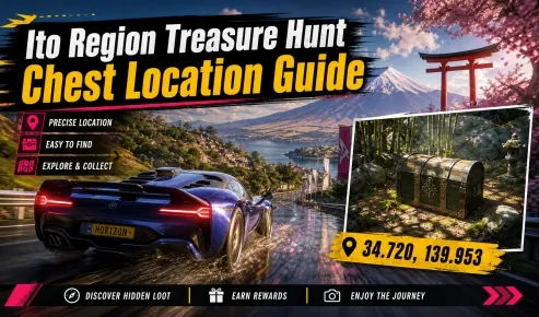 Forza Horizon 6 Ito Region Treasure Hunt Chest Location Guide