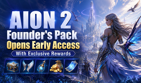 AION 2 Founder's Pack Opens Early Access With Exclusive Rewards