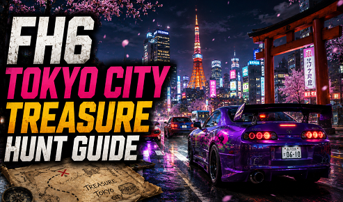 FH6 Tokyo City Treasure Hunt Guide