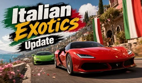 Forza Horizon 6 Italian Exotics Update
