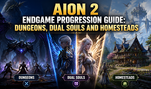 Aion 2 Endgame Progression Guide: Dungeons, Dual Souls and Homesteads