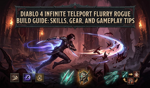 Diablo 4 Infinite Teleport Flurry Rogue Build Guide: Skills, Gear, and Gameplay Tips
