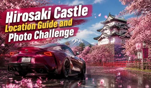 Forza Horizon 6 Hirosaki Castle Location Guide and Photo Challenge