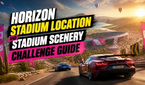 Forza Horizon 6 Horizon Stadium Location and Stadium Scenery Challenge Guide