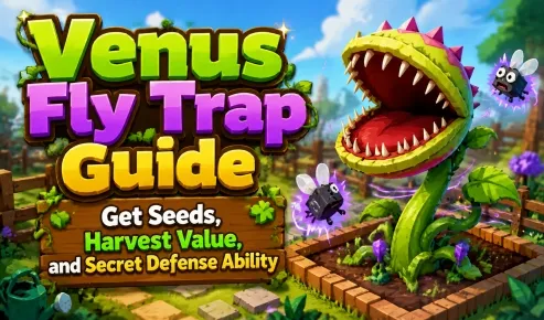 Grow a Garden 2 Venus Fly Trap Guide