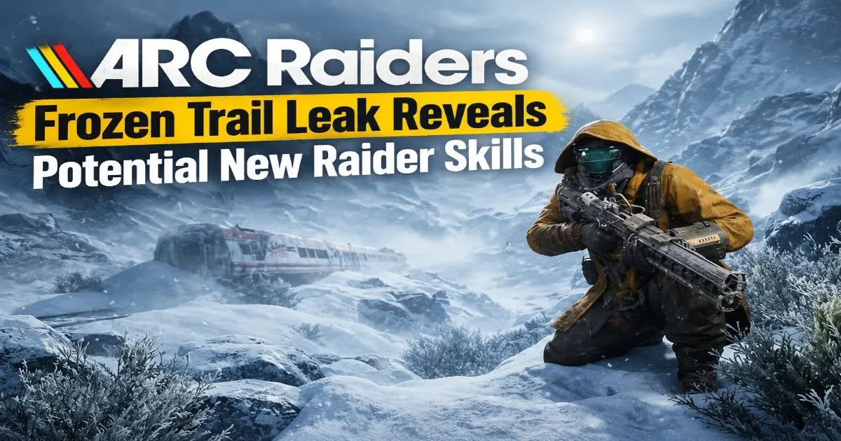 ARC Raiders Frozen Trail Leak Reveals Potential New Raider Skills