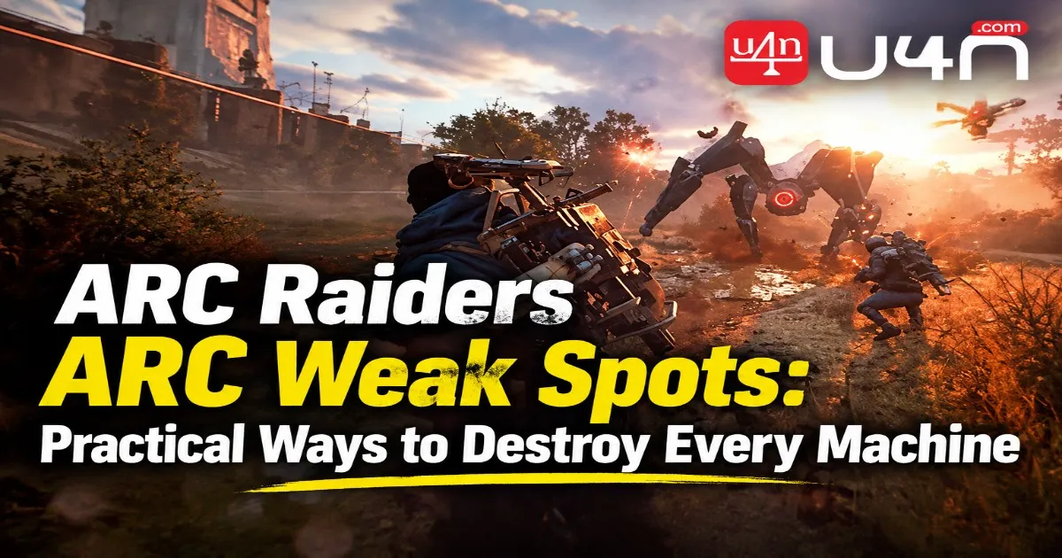 ARC Raiders ARC Weak Spots: Practical Ways to Destroy Every Machine