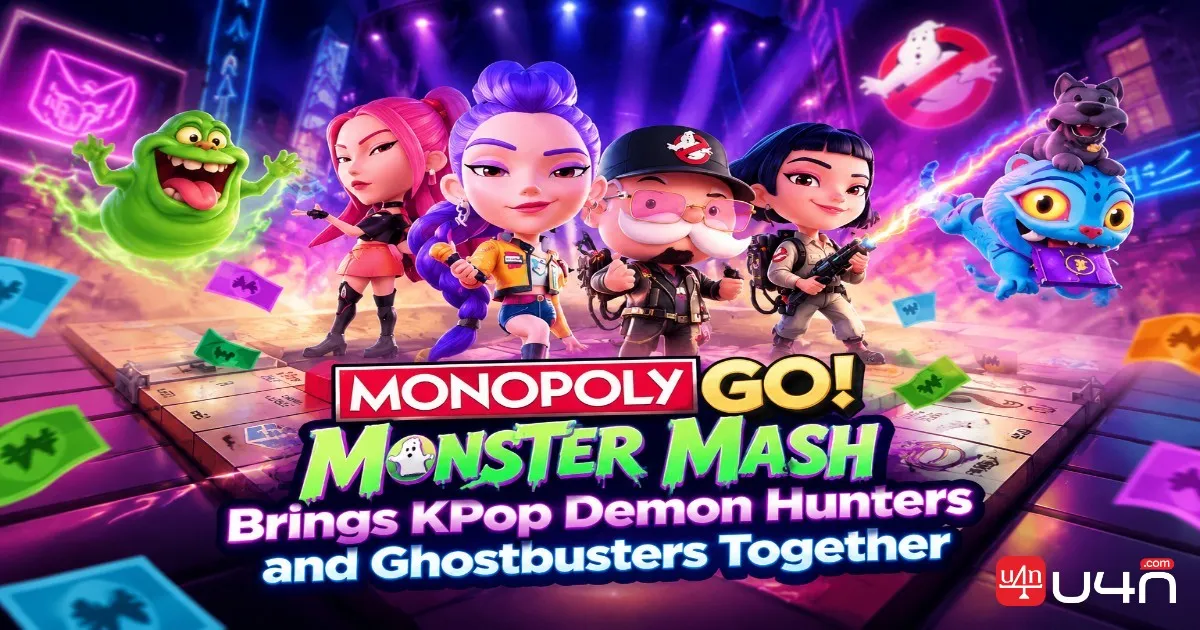Monopoly Go Monster Mash Brings KPop Demon Hunters and Ghostbusters Together