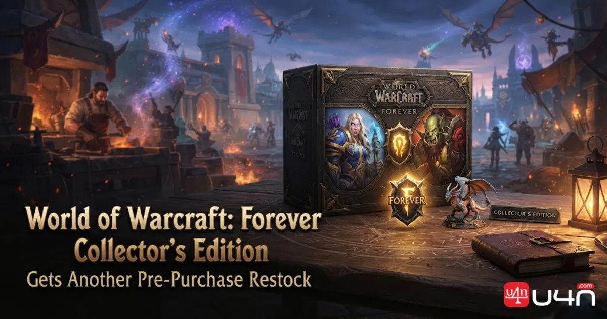 World of Warcraft: Forever Collector's Edition Gets Another Pre-Purchase Restock