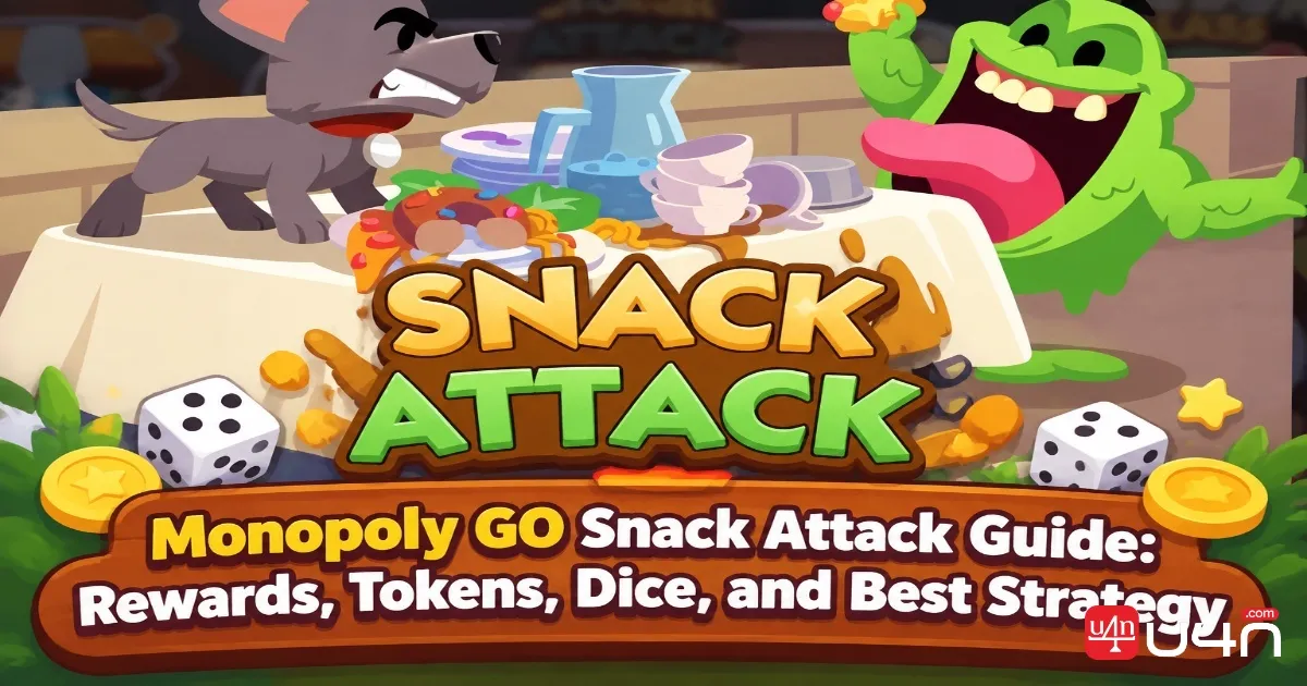 Monopoly GO Snack Attack Guide: Rewards, Tokens, Dice, and Best Strategy