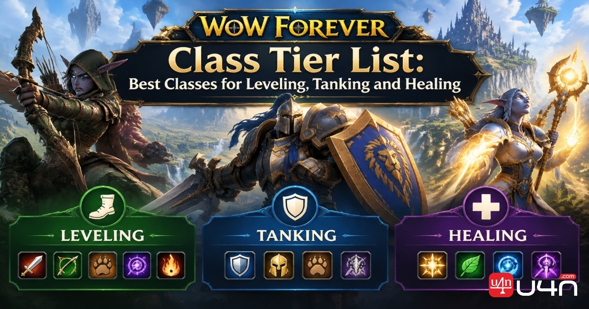 WoW Forever Class Tier List: Best Classes for Leveling, Tanking, and Healing