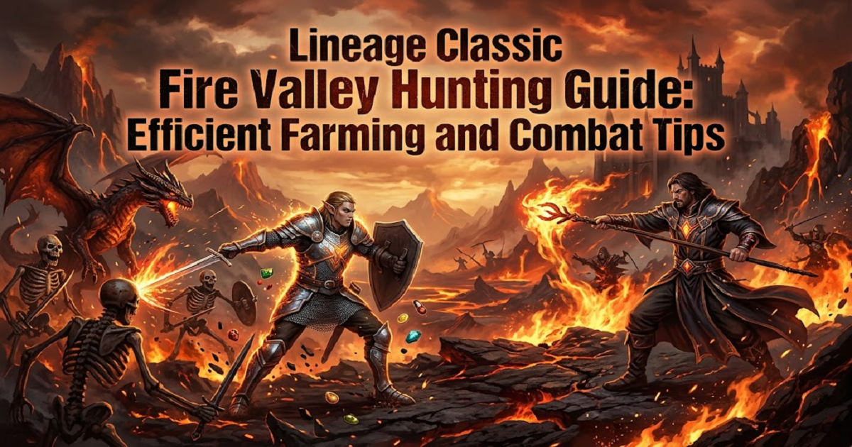 Lineage Classic Fire Valley Hunting Guide: Efficient Farming and Combat Tips