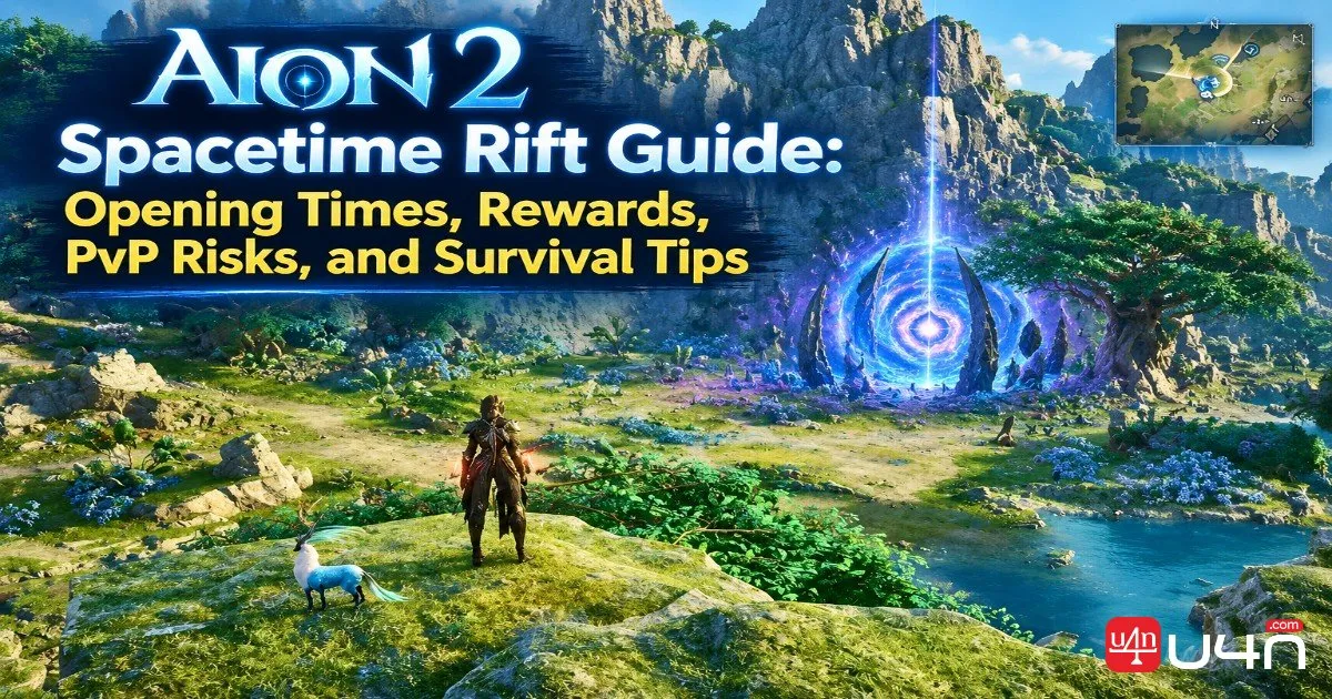 Aion 2 Spacetime Rift Guide: Opening Times, Rewards, PvP Risks, and Survival Tips