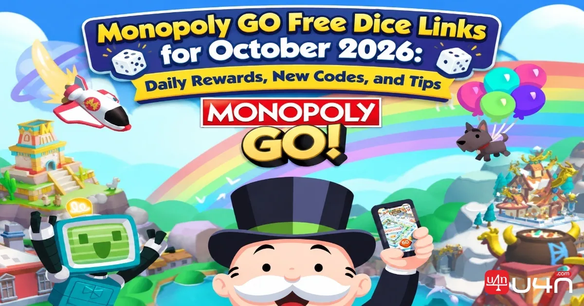 Monopoly GO Free Dice Links for October 2026: Daily Rewards, New Codes, and Tips