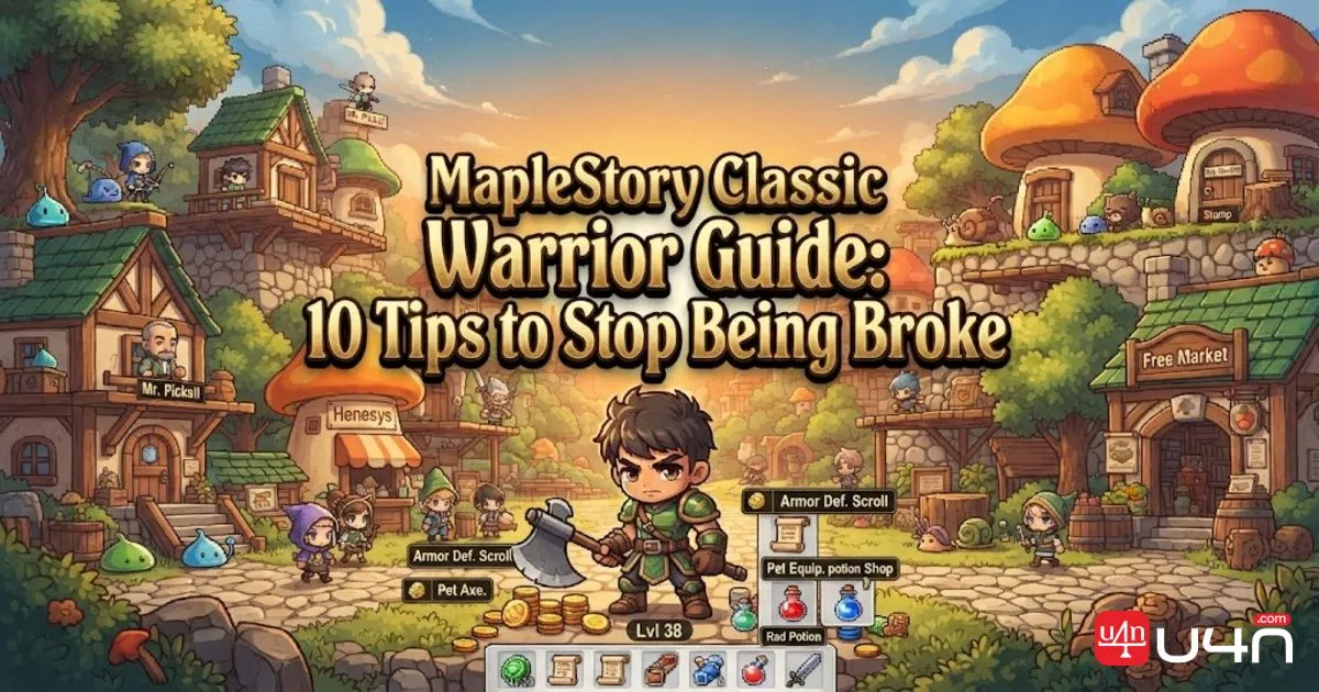 MapleStory Classic Warrior Guide: 10 Tips to Stop Being Broke