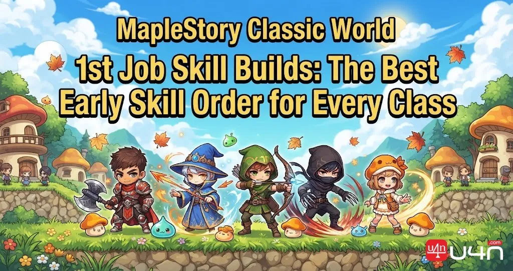 MapleStory Classic World 1st Job Skill Builds: The Best Early Skill Order for Every Class