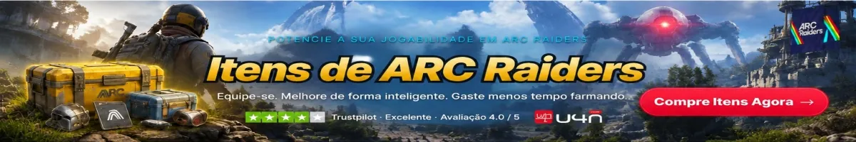 Comprar itens/projetos de ARC Raiders na U4N