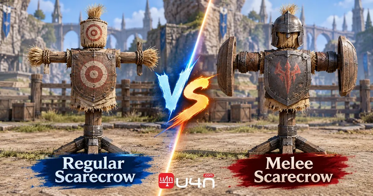 AION 2 regular and Melee Training Scarecrows