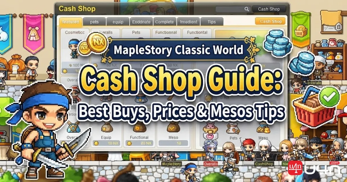 MapleStory Classic World Cash Shop Guide: Best Buys, Prices & Mesos Tips