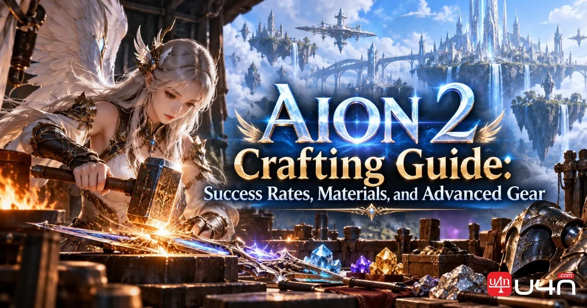 Aion 2 Crafting Guide: Success Rates, Materials, and Advanced Gear