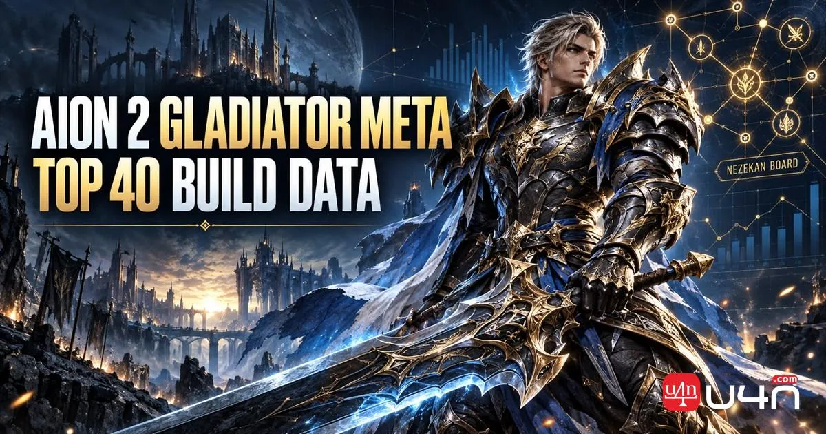 AION 2 Global Gladiator Build: Top 40 Meta Data