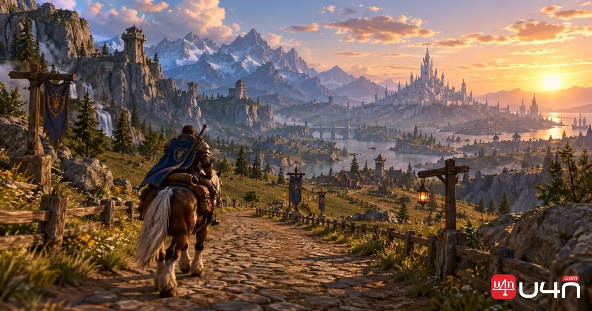 World of Warcraft: Forever Azeroth landscape illustrating the importance of world exploration