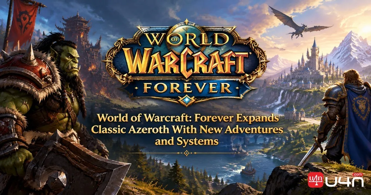 World of Warcraft:Forever Expands Classic Azeroth With New Adventures and Systems