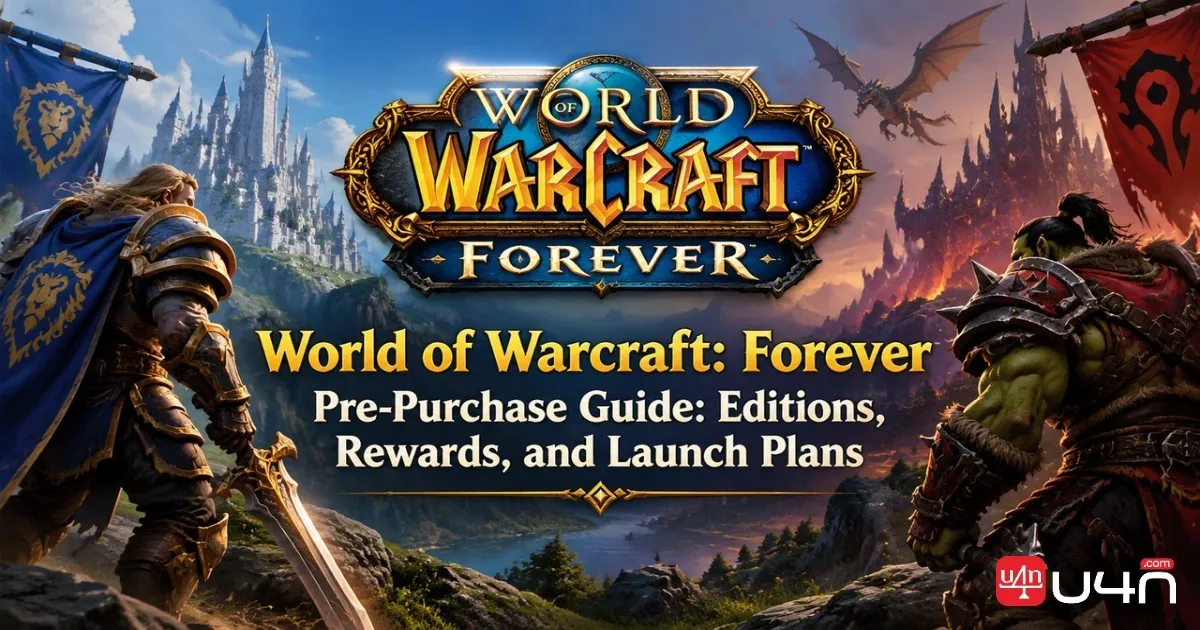 World of Warcraft: Forever Pre-Purchase Guide: Editions, Rewards, and Launch Plans
