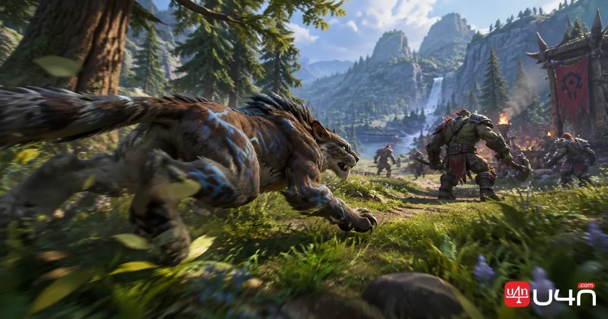 Feral Druid in WoW Forever demonstrating shapeshifting and melee combat