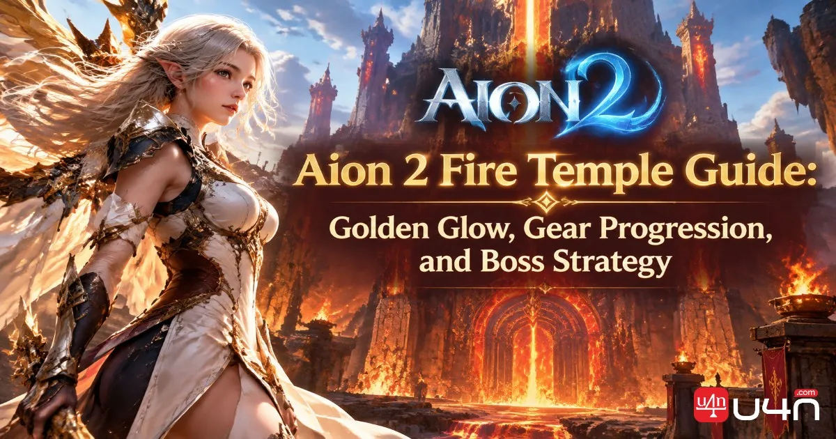 Aion 2 Fire Temple Guide: Golden Glow, Gear Progression, and Boss Strategy