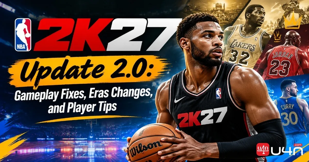 NBA 2K27 Update 2.0: Gameplay Fixes, Eras Changes, and Player Tips