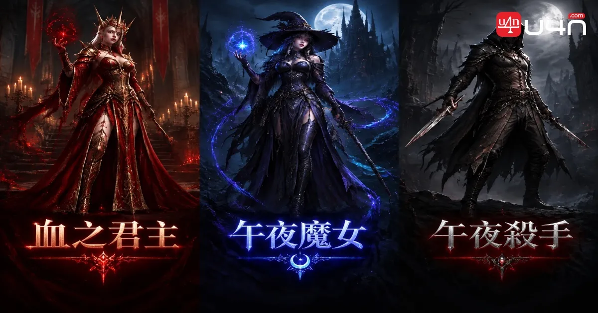 Aion 2 Monarch of Blood、Midnight Witch 與 Midnight Slasher 萬聖節服裝