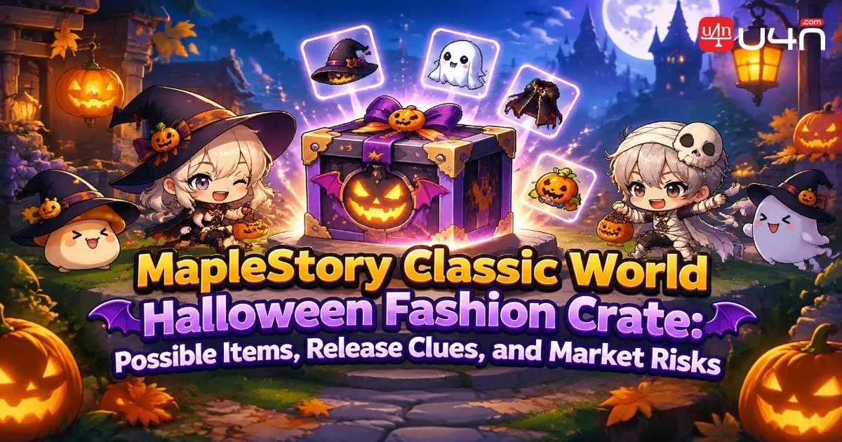 MapleStory Classic World Halloween Fashion Crate: Possible Items, Release Clues, and Market Risks