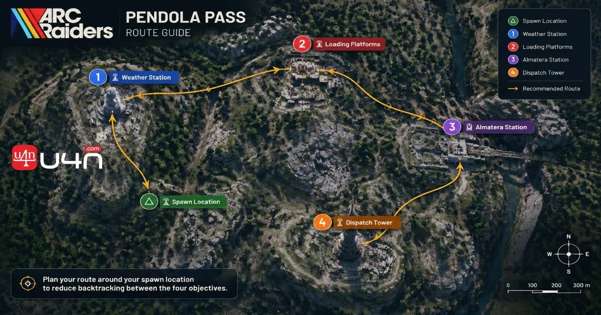 ARC Raiders Divided quest overview showing the four Nomad recording locations