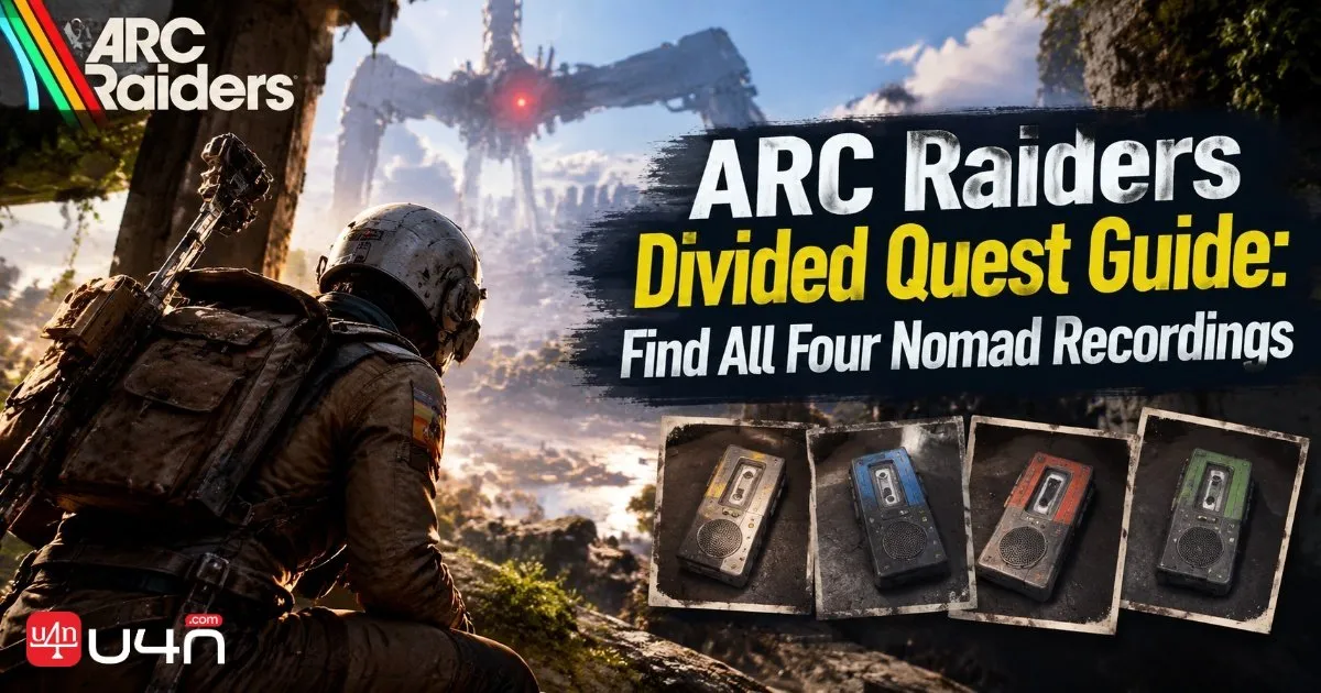 ARC Raiders Divided Quest Guide: Find All Four Nomad Recordings