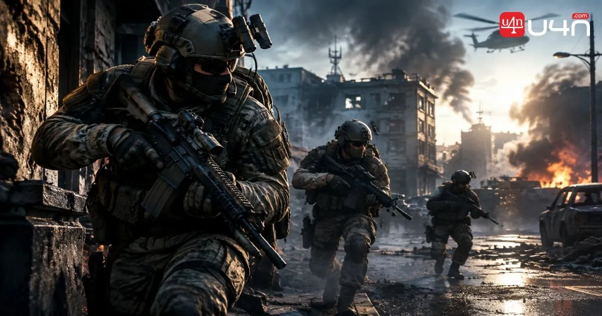 Modern tactical shooter PC gaming scene