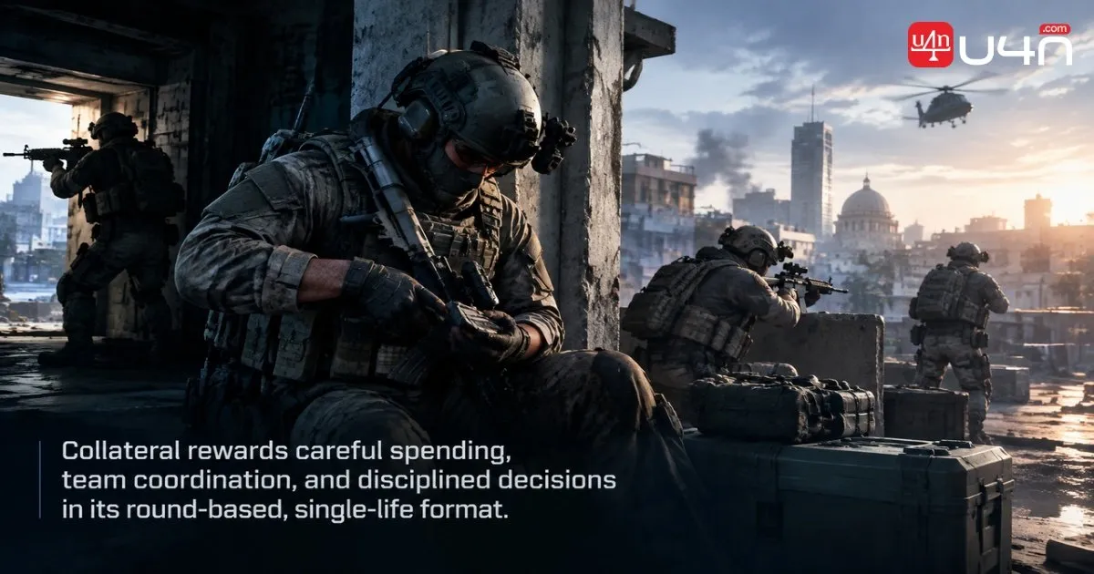 Tactical squad preparing to defend a multiplayer objective