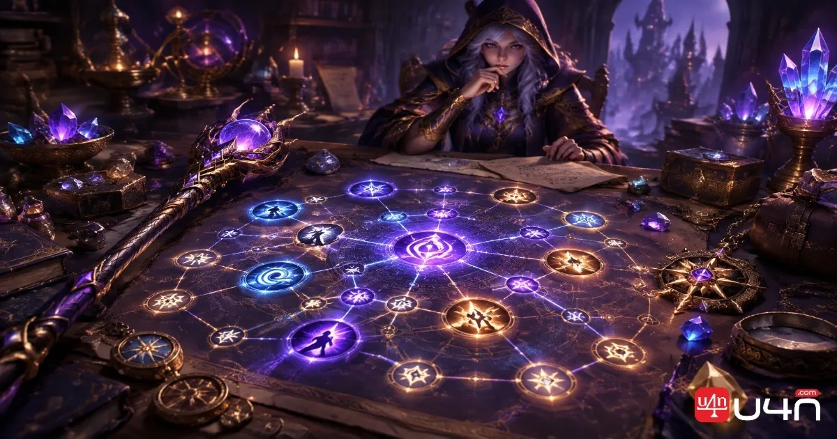 Torchlight Infinite Youga 3 spellcaster managing defensive effects during a boss encounter