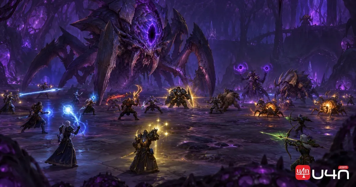 Kith'ix raid boss encounter in World of Warcraft: Midnight