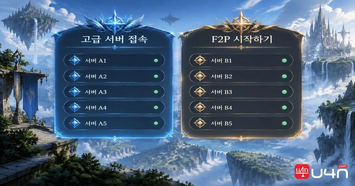 아이온2 얼리 액세스 서버와 무료 서비스 정식 오픈 서버의 이전 일정