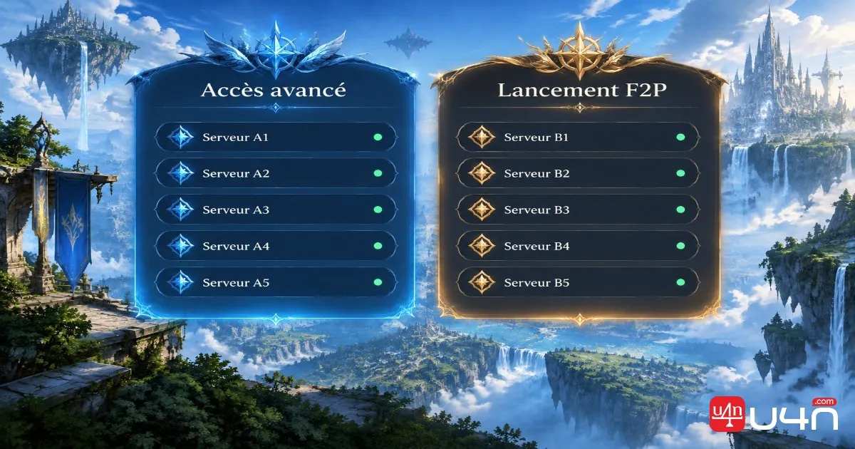 Calendrier des transferts AION 2 pour les serveurs de l’accès anticipé et du lancement gratuit