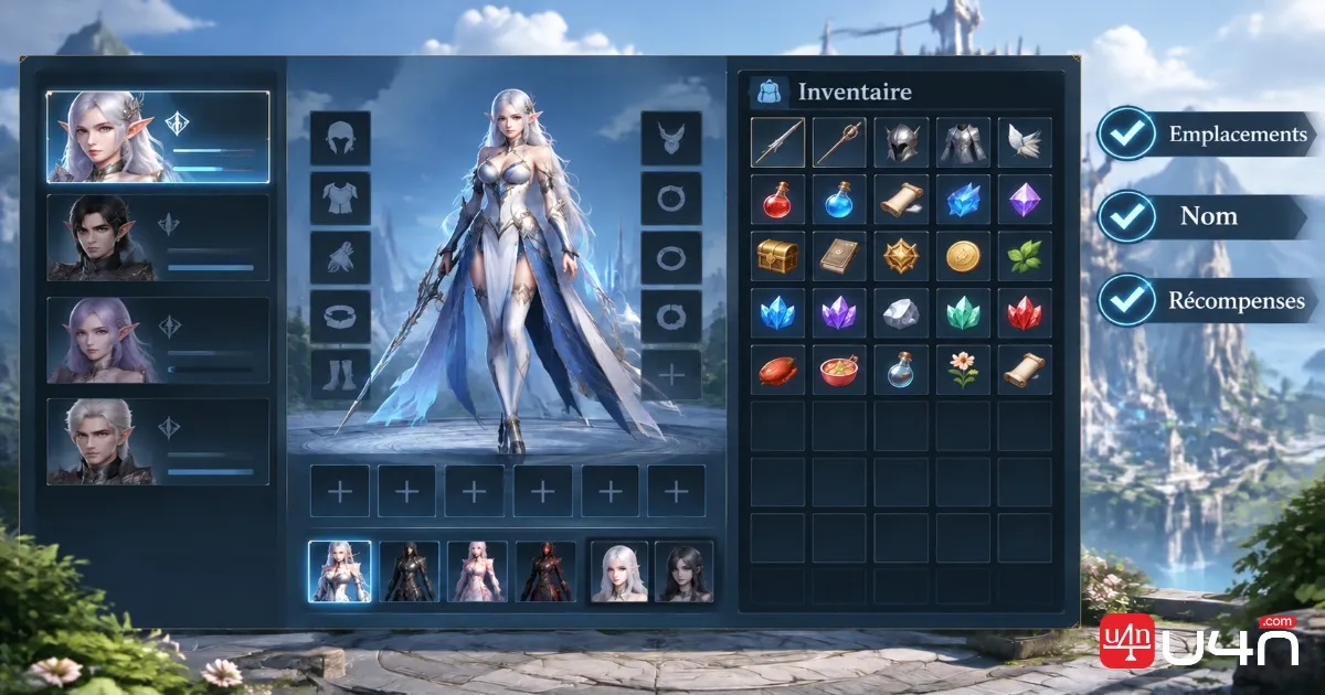 Liste de vérification AION 2 des emplacements, noms et récompenses avant un transfert