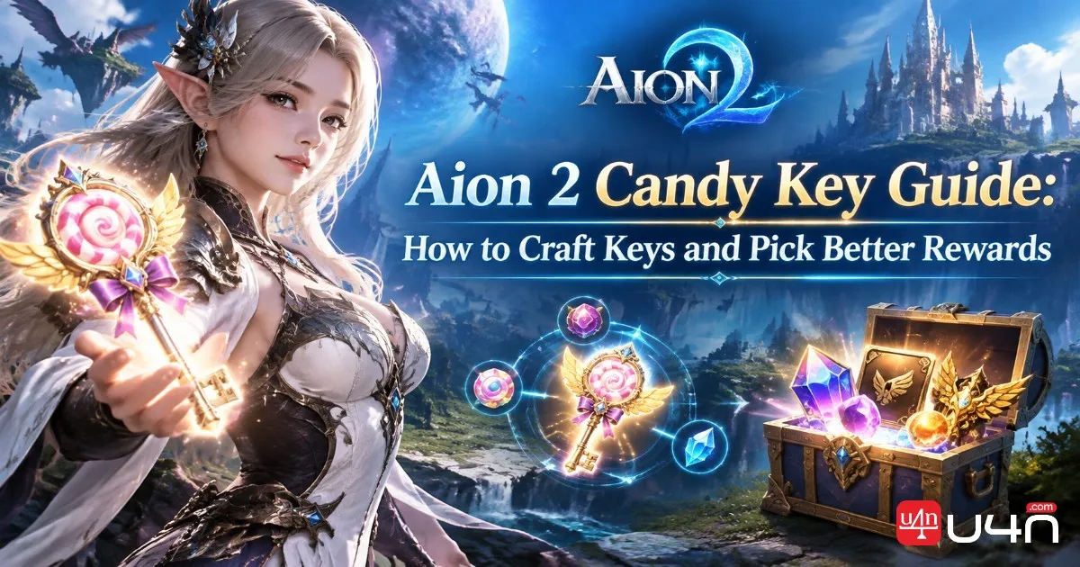 AION 2 : guide des clés bonbon — comment les fabriquer et choisir les meilleures récompenses