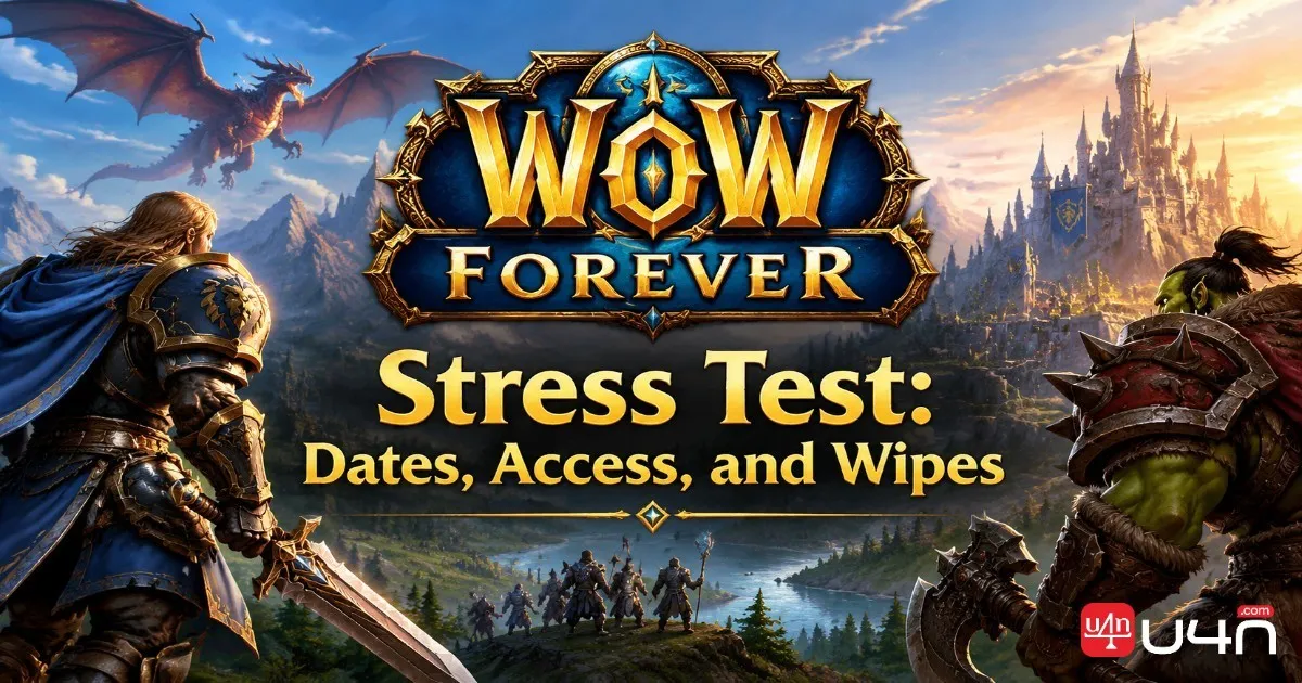 WoW Forever Stresstest: Daten, Zugang und Charakter-Wipes