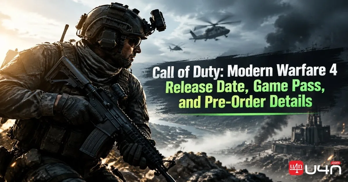 Call of Duty: Modern Warfare 4 Release Date, Game Pass, and Pre-Order Details