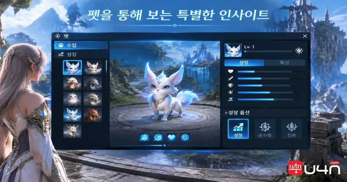 Aion 2 Pet Genus Insight system and pet progression interface